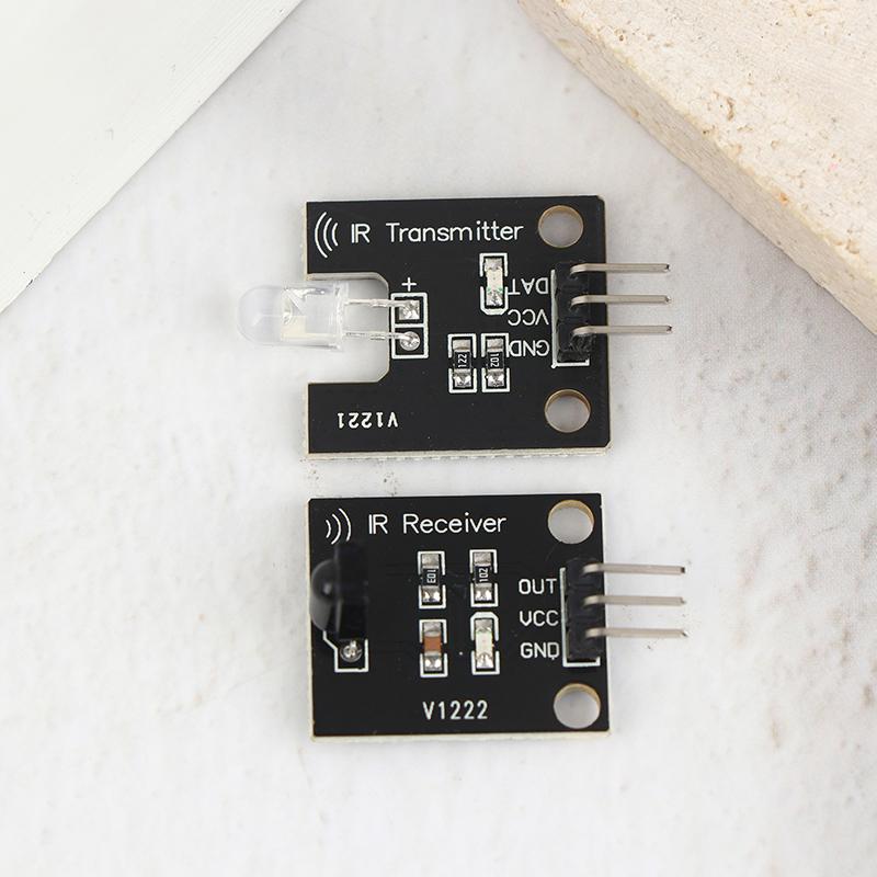 ИК передатчик и приемник модуль датчика комплект для Arduino | 38 кГц 10 м дальность | 5 В цифровой набор из двух штук