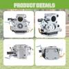 Карбюратор Carb Подходит для Husqvarna 435 435E 440E Chaaw Zama C1T-EL41A 506450501