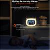 Kids Alarm Clock LED Cartoon Cat Ear Digital Clock Student Bedside with Night Light & 18 Ringtones