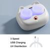Contact Lens Cleaning Tool 3 Mode Ultrasonic Care Mini Lens Tool Portable Commuting Home Travel Office Daily Care/Accessory Box