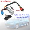 Artudatech Ignition Lock Starter Switch with 2 Keys For Peugeot 206 Citroen Picasso Car Accessories