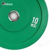 Rubber Coated Cast Iron Barbell Plate Set