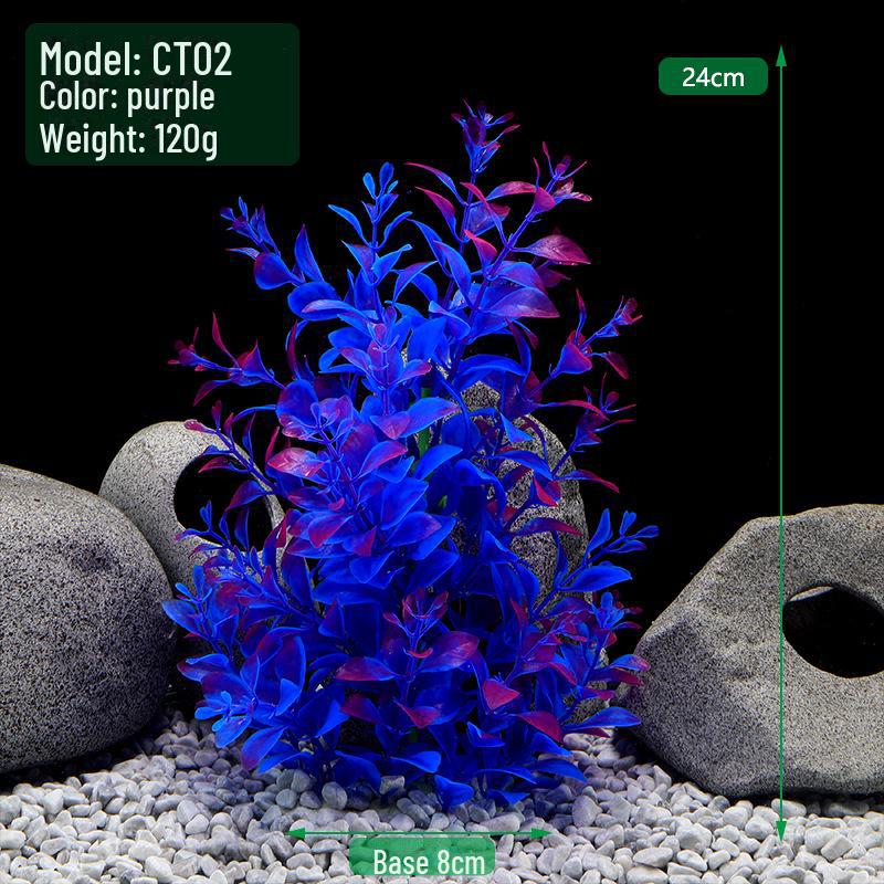 Ct Plant Series Plastic Aquarium Decoration Simulation Water Plant