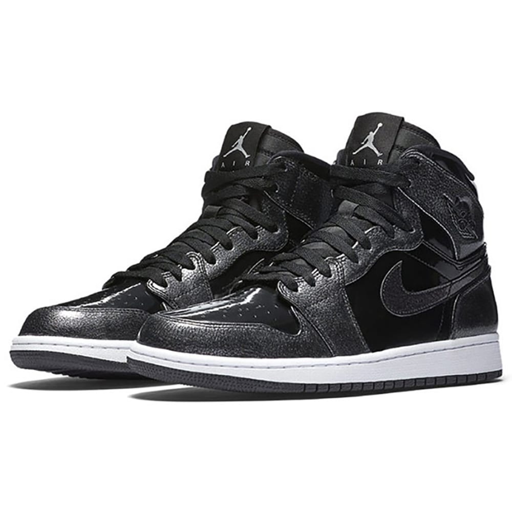 Jordan 1 Ретро Черный Лакированный 332550-017