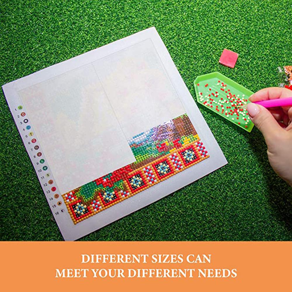 220 листов бумаги для алмазной живописи, двухсторонняя антипригарная крышка для рисования, сменные аксессуары для 5d алмазной живописи, инструмент