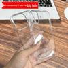 Прозрачный жесткий чехол для телефона для iPhone 13 Pro Max / 15 / 16 Pro: Дизайн с большим отверстием, Защитный и долговечный