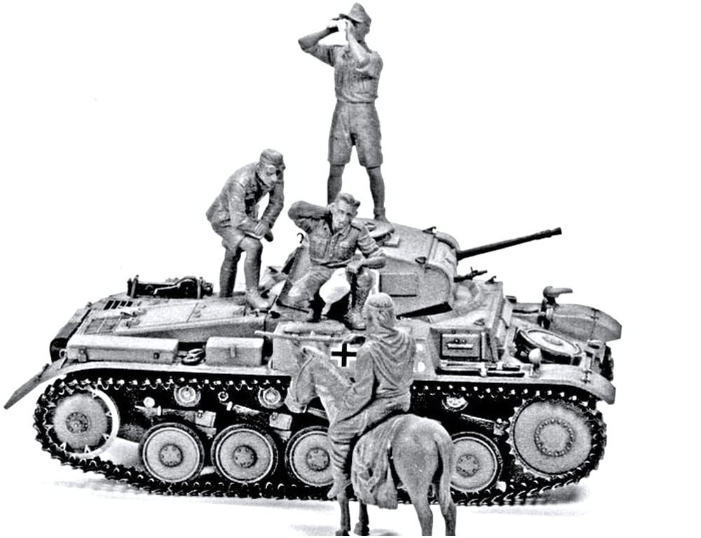 Master Box 3 Tank 1 Local Cargo Donkey Set Пластиковая модель MB35059 1/35 Германия/Африка Солдаты, Резидент,