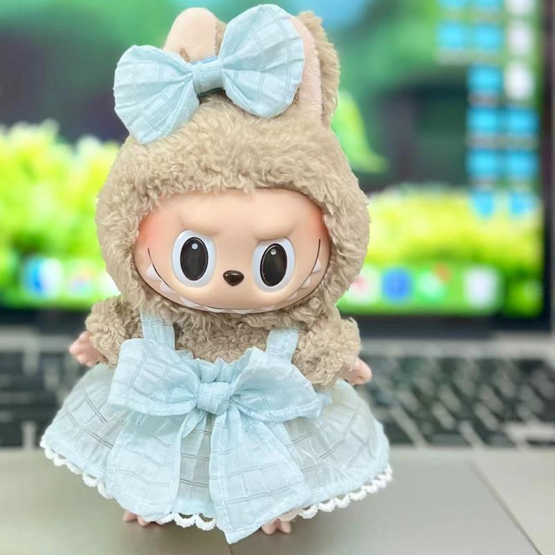 17 см Милая Мини Плюшевая Кукольная Одежда Наряд Аксессуары для Кукол Идолов Свитер Толстовка Одежда