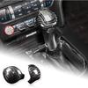 AIRSPEED for Mustang Gear Shift Knob Cover Carbon Fiber Interior Accessories Sticker for Ford Mustang 2015 2016 2017 2018 2019 2020 2021 2022 2023