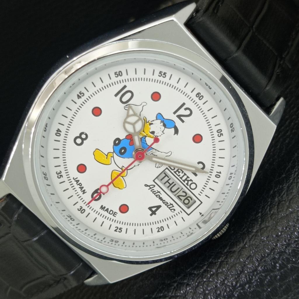 АВТОМАТИЧЕСКИЕ ВИНТАЖНЫЕ ВОССТАНОВЛЕННЫЕ SEIKO 6309A ЯПОНИЯ МУЖСКИЕ ЧАСЫ С БЕЛЫМ ЦИФЕРБЛАТОМ a443026-1