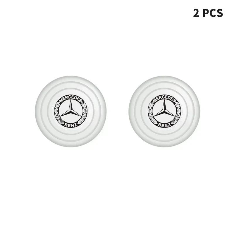 1/2/4Pcs Luminous Shock Absorber Car Door Silicone Anti Shock Pad For Mercedes Benz Amg W204 W213 W205 W211 W212 W176 W205 W203 GM1