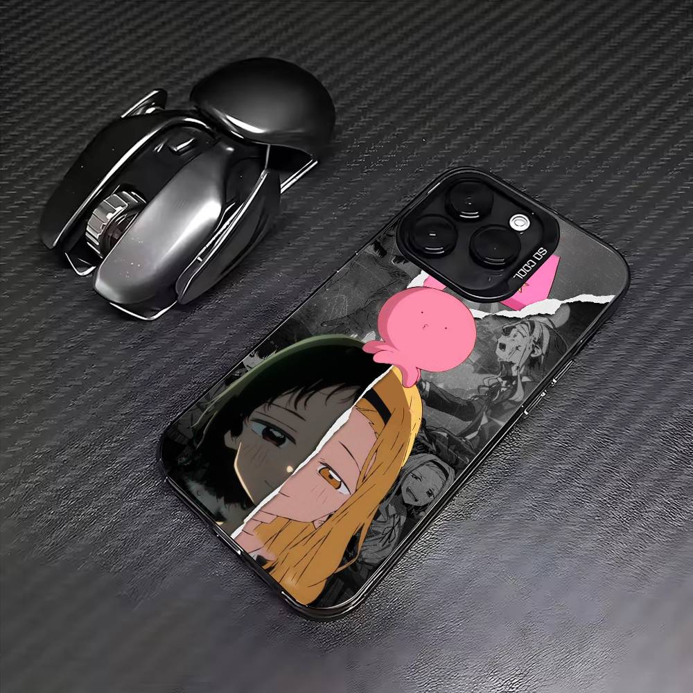 Чехол для телефона Anime T-Takopis O-Original Sin для iPhone17,16,15,14,13,12,11 Plus,Pro Max Цветной Посеребренный Внутренний Чехол