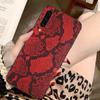 Snake Skin Phone Case For Samsung A91 A81 A73 A72 A71 A30S A20 A12 A13 A52 A53 4G 5G Soft Black Phone Cover