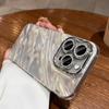 Роскошный чехол с 3D-волновым покрытием для iPhone 15 14 Pro Max 13 12 11 14Pro 15Pro, блестящий защитный противоударный жесткий чехол для камеры