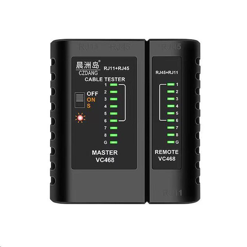 Multifunctional Network Cable Tester, Wire Tracker, Ethernet Cable Tester for RJ45/RJ11, Phone Line Continuity Tester