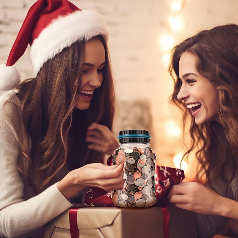 Копилка-счетчик монет, копилка с ЖК-дисплеем, большая вместимость, для всех монет США