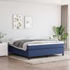 VidaXL Blue Spring Bed Base 180x200 Cm Fabric3120884