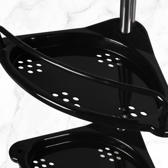 Угловая душевая кабина с антикоррозийным покрытием, простая установка, четырехъярусная регулируемая по высоте душевая кабина, стеллаж для хранения