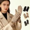 Women's Aesthetic Touchscreen Warm Touchscreen Compatible Cycling Daily Use Party Business Winter Wool Gloves