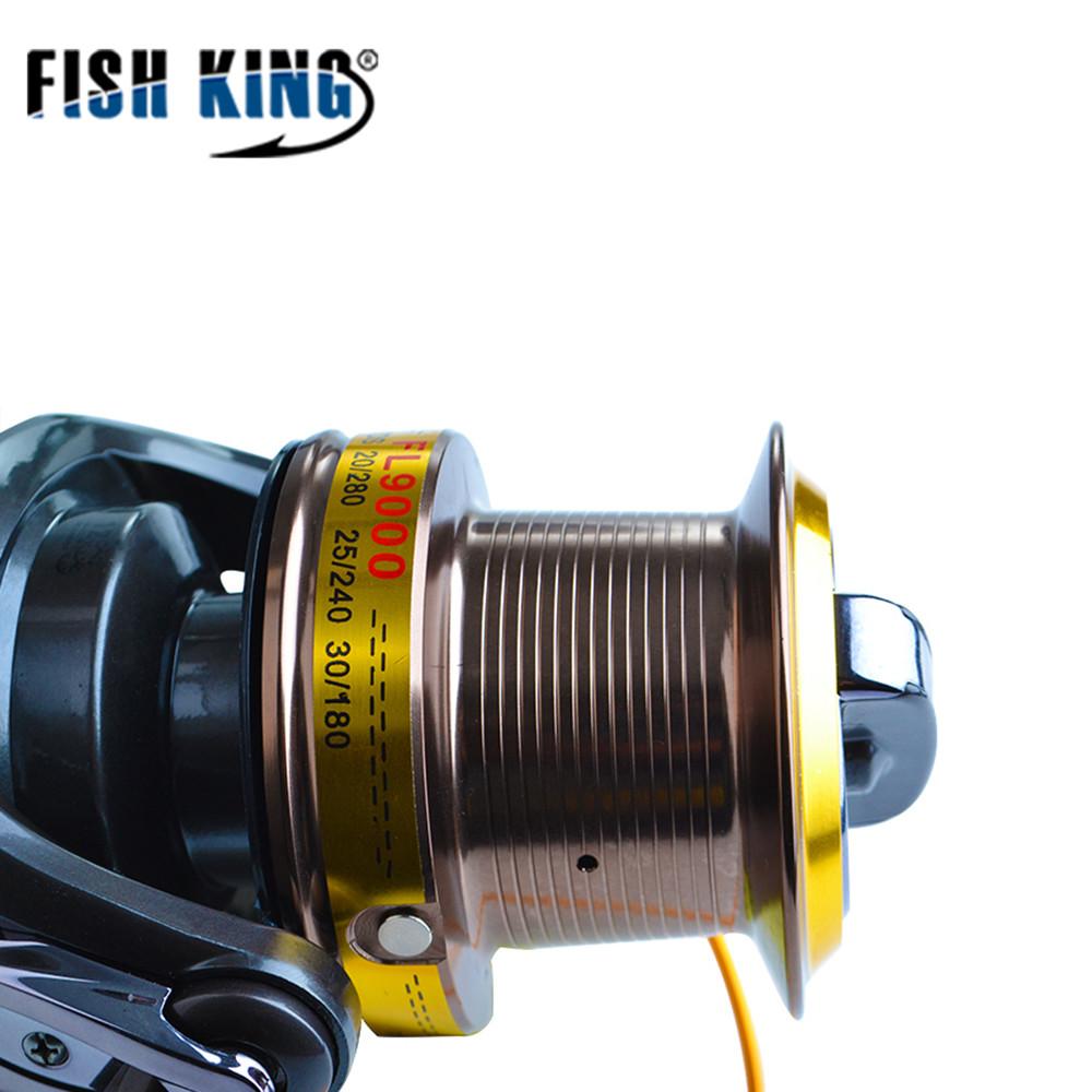 FTK Innovative Waterproof Spinning Reel 18kg Maximum Resistance Fishing Reel for Bass Parker Fishing