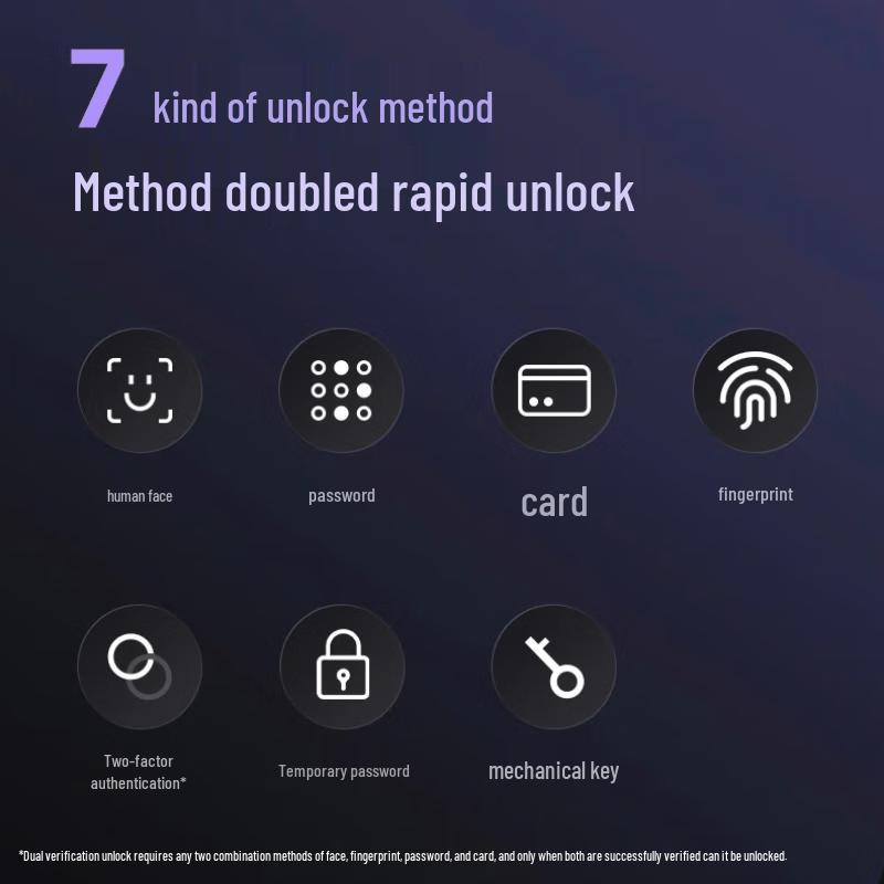 KAADAS Q6F Smart Face Recognition Door Lock