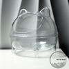 Guinea Pig Hamster Toilet Cage Transparent Mouse Box Room Hamster Sand Bath  Hamster