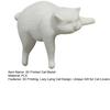 3D-печатная модель кошки, Фигурка лежащей кошки, Подвеска на край стола, Настольное украшение с матовой текстурой из смолы, Креативный подарок для любителей кошек