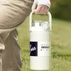 1L/1.2L Thermos Cup Stainless Steel Vacuum Flask Household Straw Thermal Bottle  Soprt