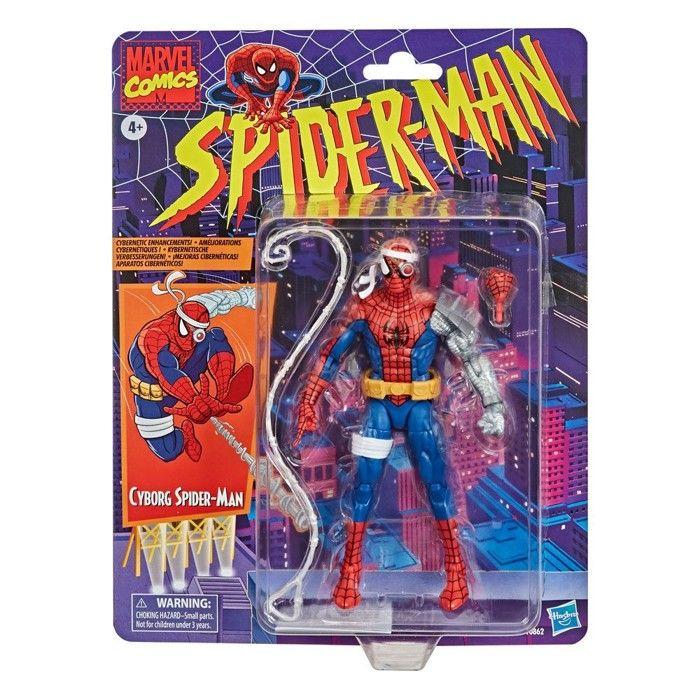 Hasbro - Человек-паук Коллекция Marvel Retro - Фигурка Киборг-Человек-паук 15 см