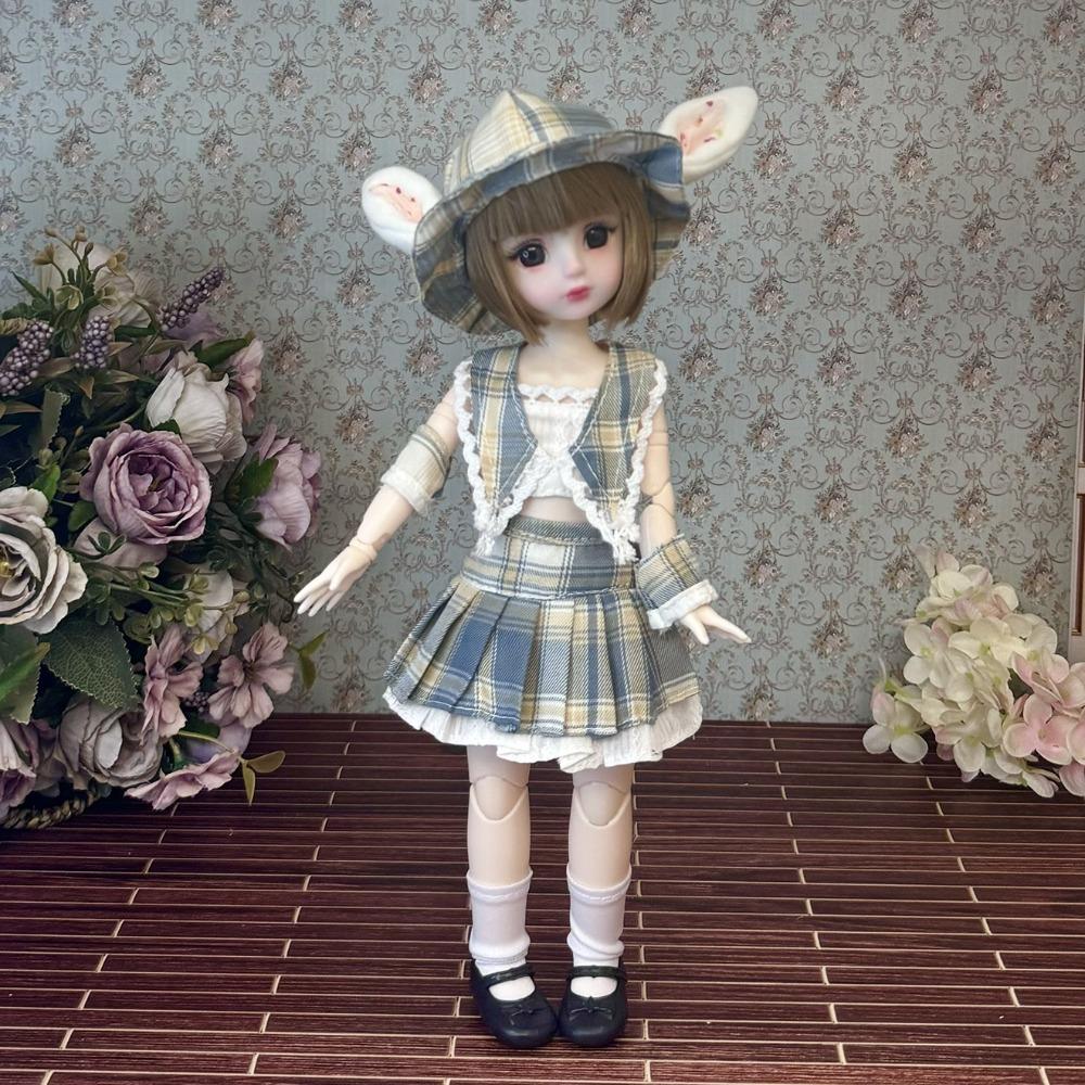 Кукла с одеждой и подвижными суставами, кукла для переодевания 1/6 BJD, кукла для одевания 30 см BJD, подарки для девочек