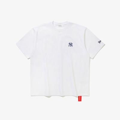 New Era Футболка с флагом команды New York Yankees Белый 15147511