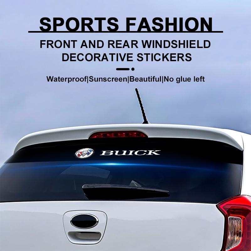 Наклейки на лобовое стекло автомобиля Передняя и задняя декоративная эмблема Для Buick Verano Velite Lesabre Riviera Avenir GL6 GL8 Envision Excelle
