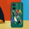 Colorful Parrots For Realme 15 Pro 10 11 12 13 14 Pro Plus GT6 GT7 C51 C53 C55 C61 C63 C65 C67 C71 C75 Case