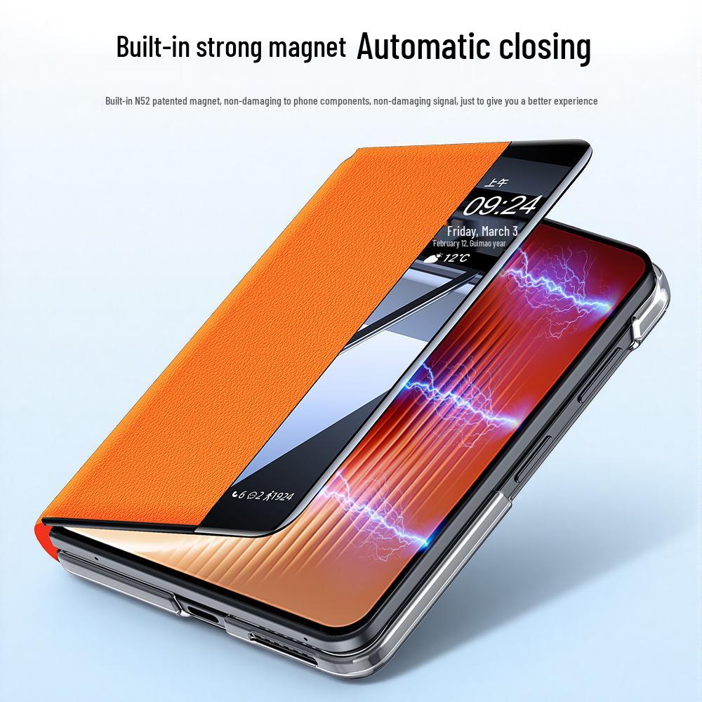 Huawei PuraXMax Collector's Edition Leather Flip Stand Phone Case