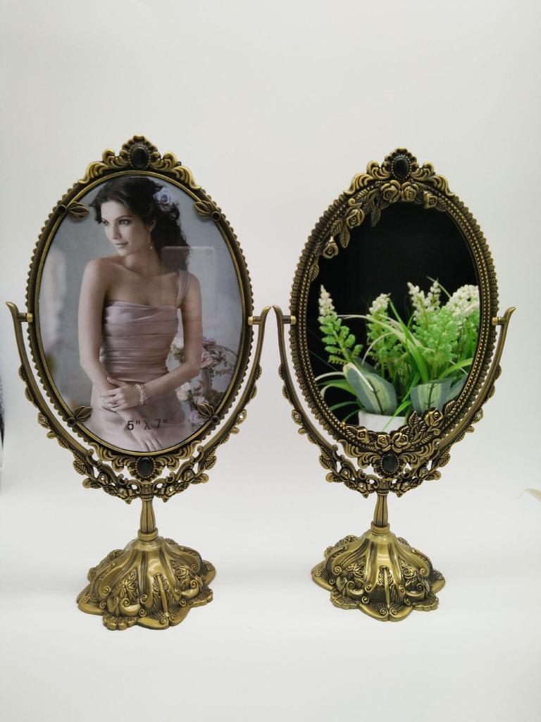 Qinggu 7-Inch Minimalist Desktop Makeup Mirror