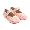 [BABYZZAM] Girls' Crystal Flat Pink, Y965, 7000033486, Popular Korean Shoes