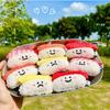 Key Buckle Sushi Plush Doll Keychain Salmon Plush Doll Toy Unique Gift
