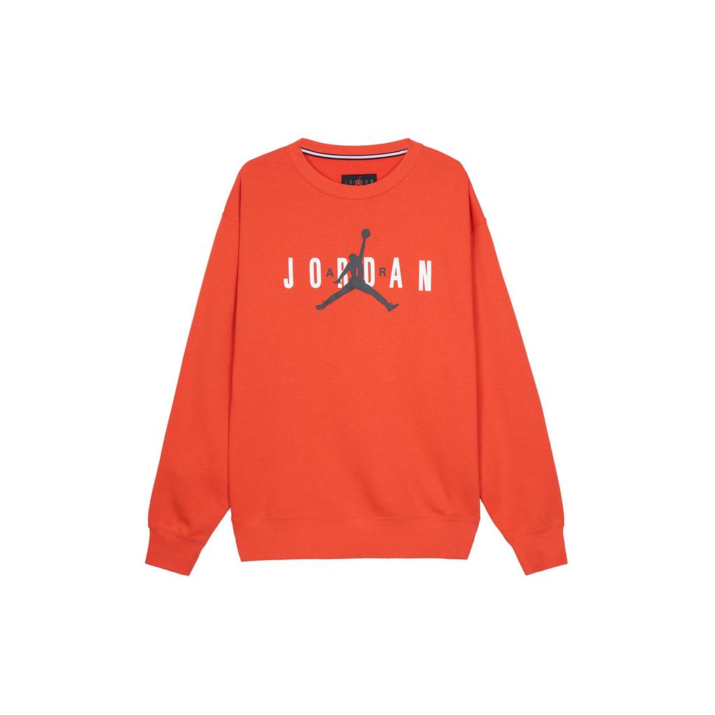Jordan Толстовка с круглым вырезом и логотипом, мужские топы, красный FD9938-671