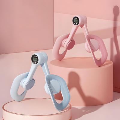 Thigh Master со счетчиком ЖК-дисплеем, регулируемый эргономичный тренажер для мышц тазового дна для мужчин и женщин, тренажер для внутренней поверхности бедра, тонизирующий тренажер для бедер