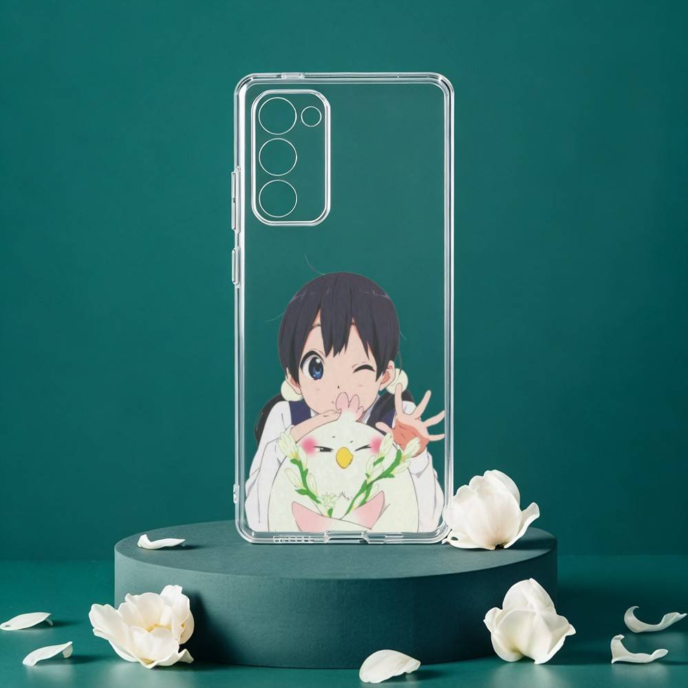 T-Tamako M-Market Phone Case For Samsung Galaxy S24 S25 S23 S22 S21 Plus S24 S25 Transparent Cover Case