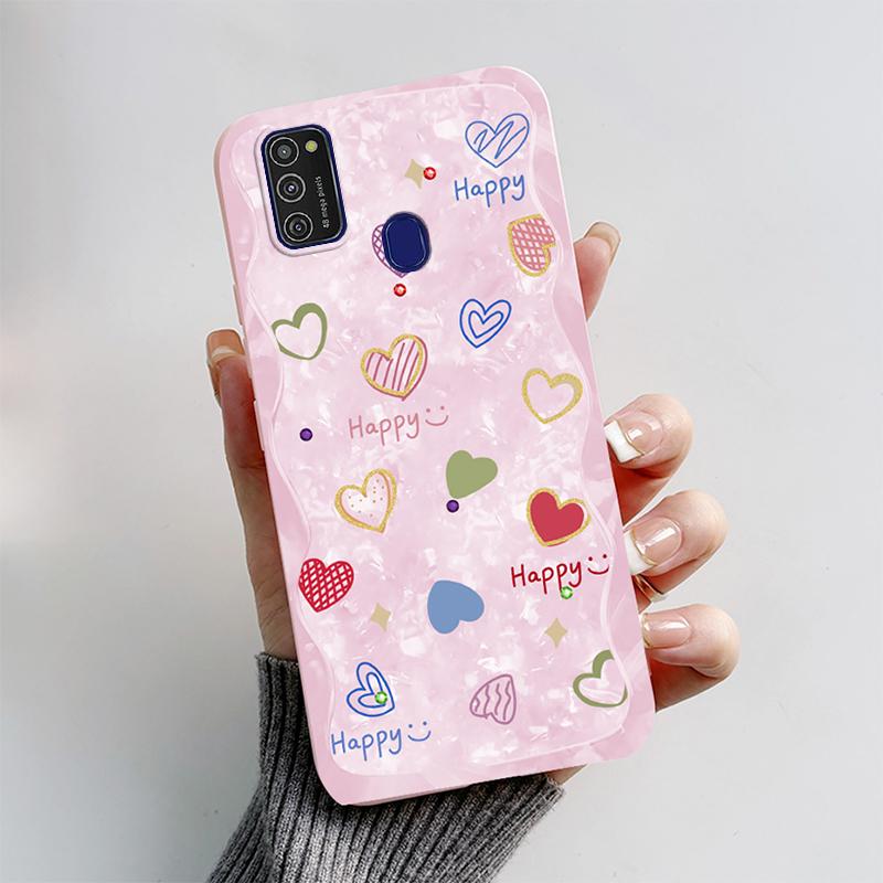 Для Samsung Galaxy M21 M30S M31 M31s Чехол Мягкий Силиконовый Задняя Крышка Телефона Для Samsung M31 M31S M30s M21 M 30 s Чехол Мультяшный Funda