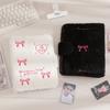 A5 Soft Plush Magnetic Buckle Kpop Pocards Holder Cute Idol Card Po Album Bowtie Po Card Collect Book Binder Pocards