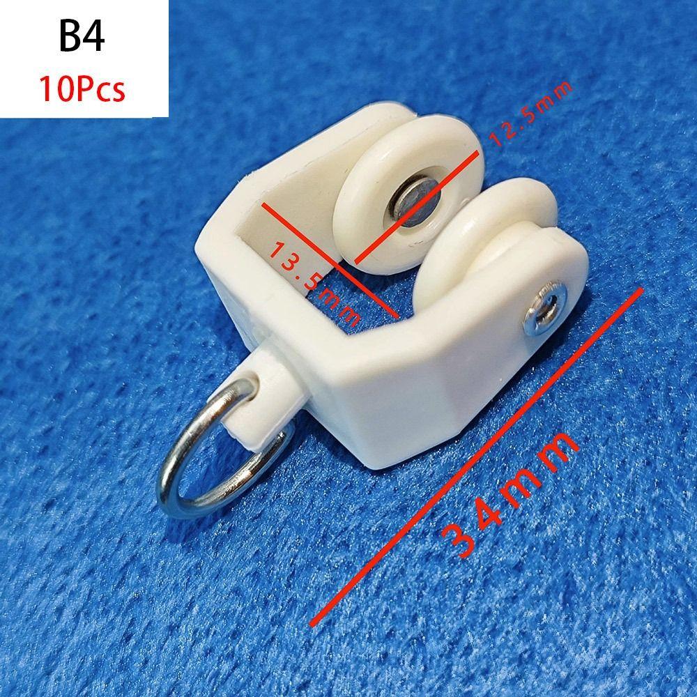 10 шт. мебельная фурнитура колеса для штор рельсы для штор крючок кольцо слайдер аксессуары для штор