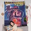 Megadeth Heavy Metal Band Album Wall Tapestry Hanging Tarot Hippie Wall Rugs Dorm INS Home Decor