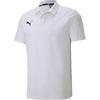 Logo Print Button Polo Short Sleeve Shirt Men Polo Shirts White 656978-04