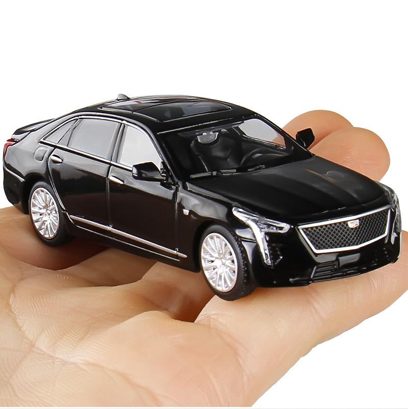 cugpwl1 New In Stock Masdi 1:64 Cadillac Ct6 Alloy Miniature Diecast Model Cadillac Sedan Car Collection Ornaments Custom Toys Kids Gift