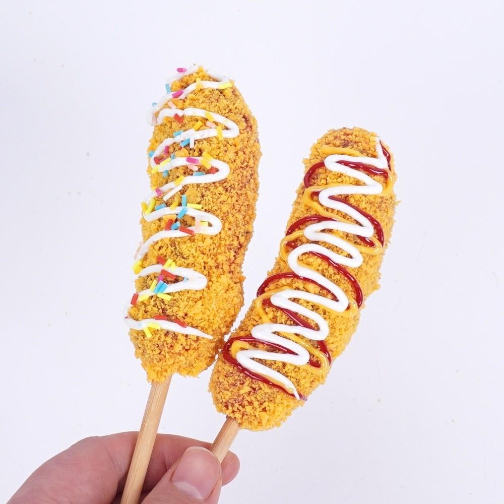 Realistic Fake Food Model 20cm Hot Dog Display Decorative Simulation Food Prop