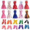10 Pack Doll Clothes Party Gown Outfits With 10 Pairs Doll Shoes