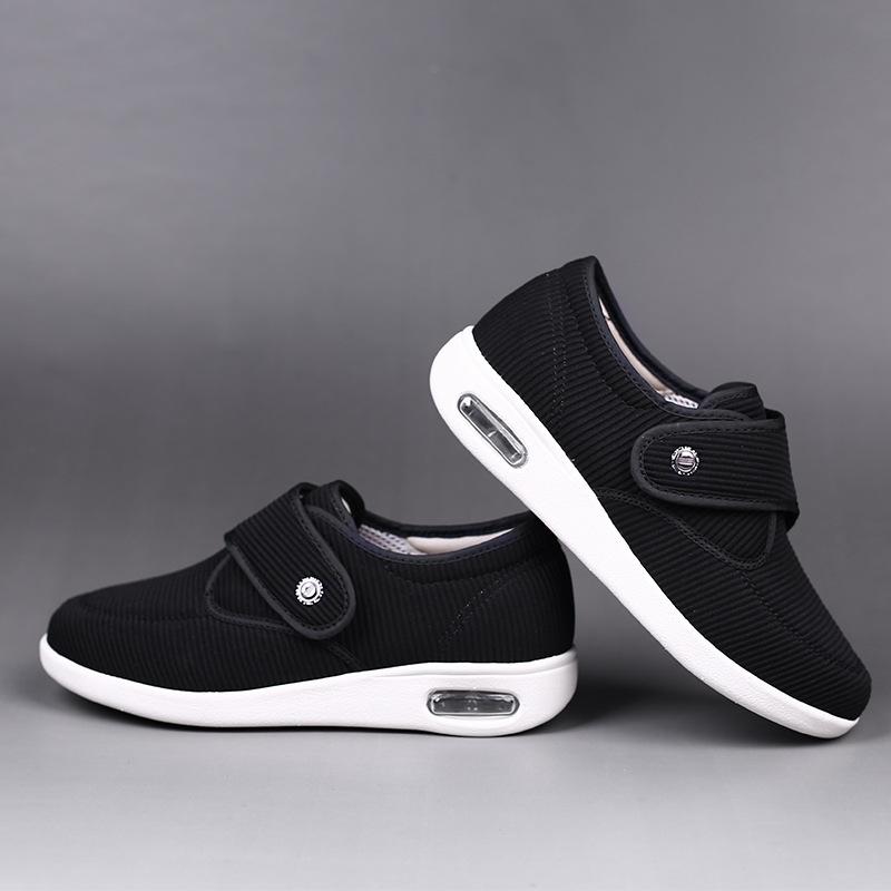 Женская диабетическая обувь дышащая сенсорная ортопедическая диабетическая обувь на липучке удобная регулируемая для опухших отеков