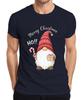 Merry Christmas Ho Christmas Gnome Gnome Candy Cane Hat Unisexs TShirt